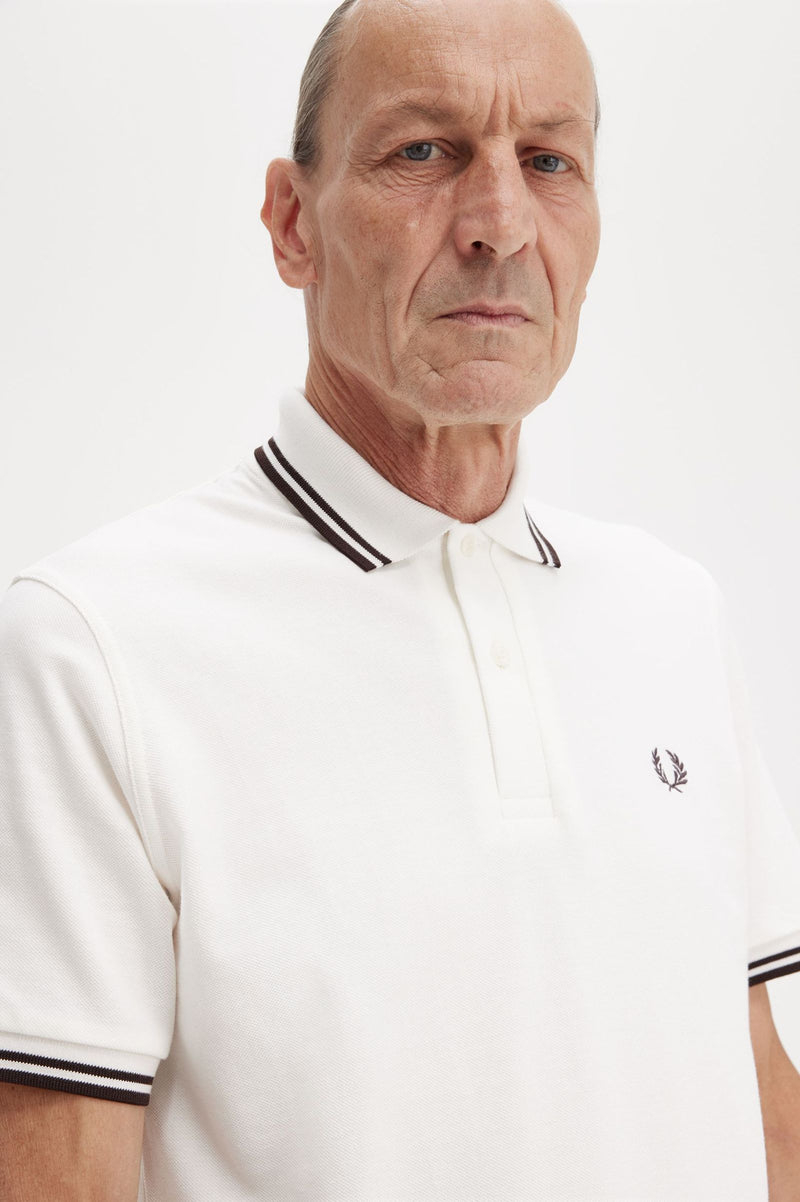 TWIN TIPPED FRED PERRY SHIRT