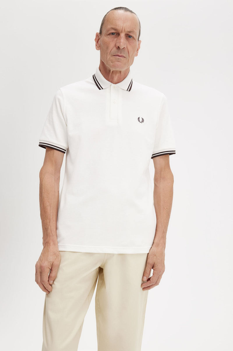 TWIN TIPPED FRED PERRY SHIRT