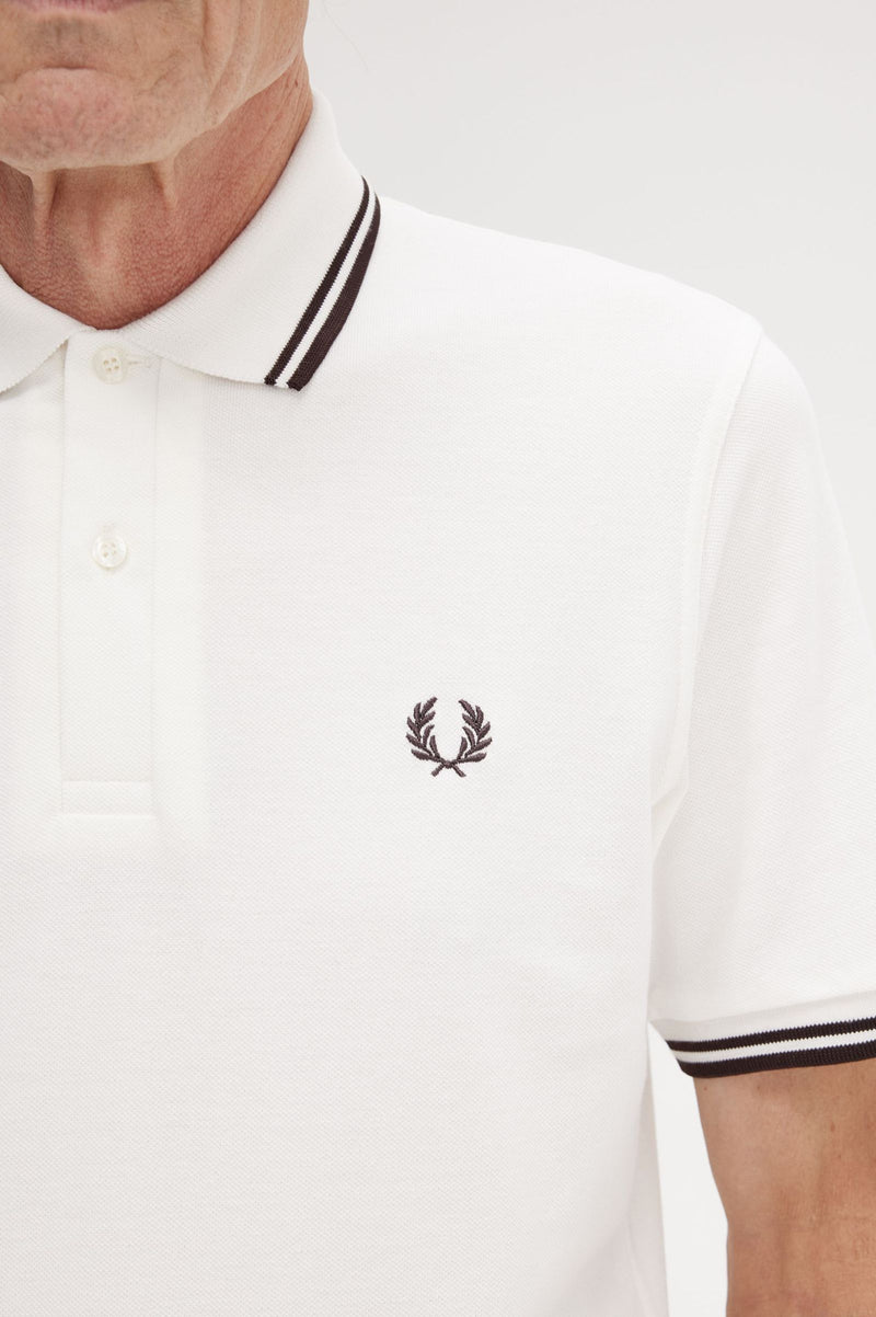 TWIN TIPPED FRED PERRY SHIRT