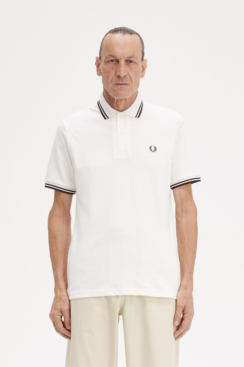 TWIN TIPPED FRED PERRY SHIRT