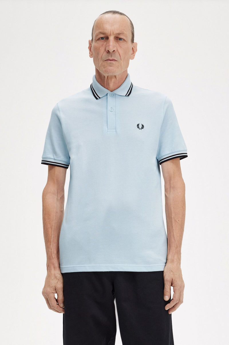 TWIN TIPPED FRED PERRY SHIRT