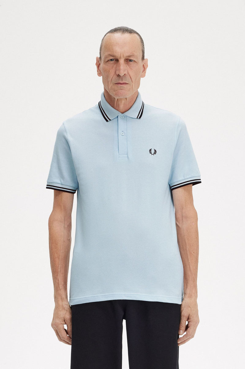 TWIN TIPPED FRED PERRY SHIRT