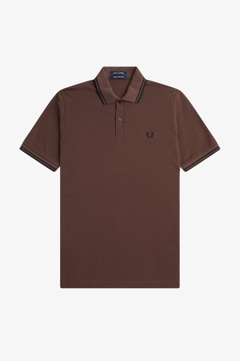 TWIN TIPPED FRED PERRY SHIRT