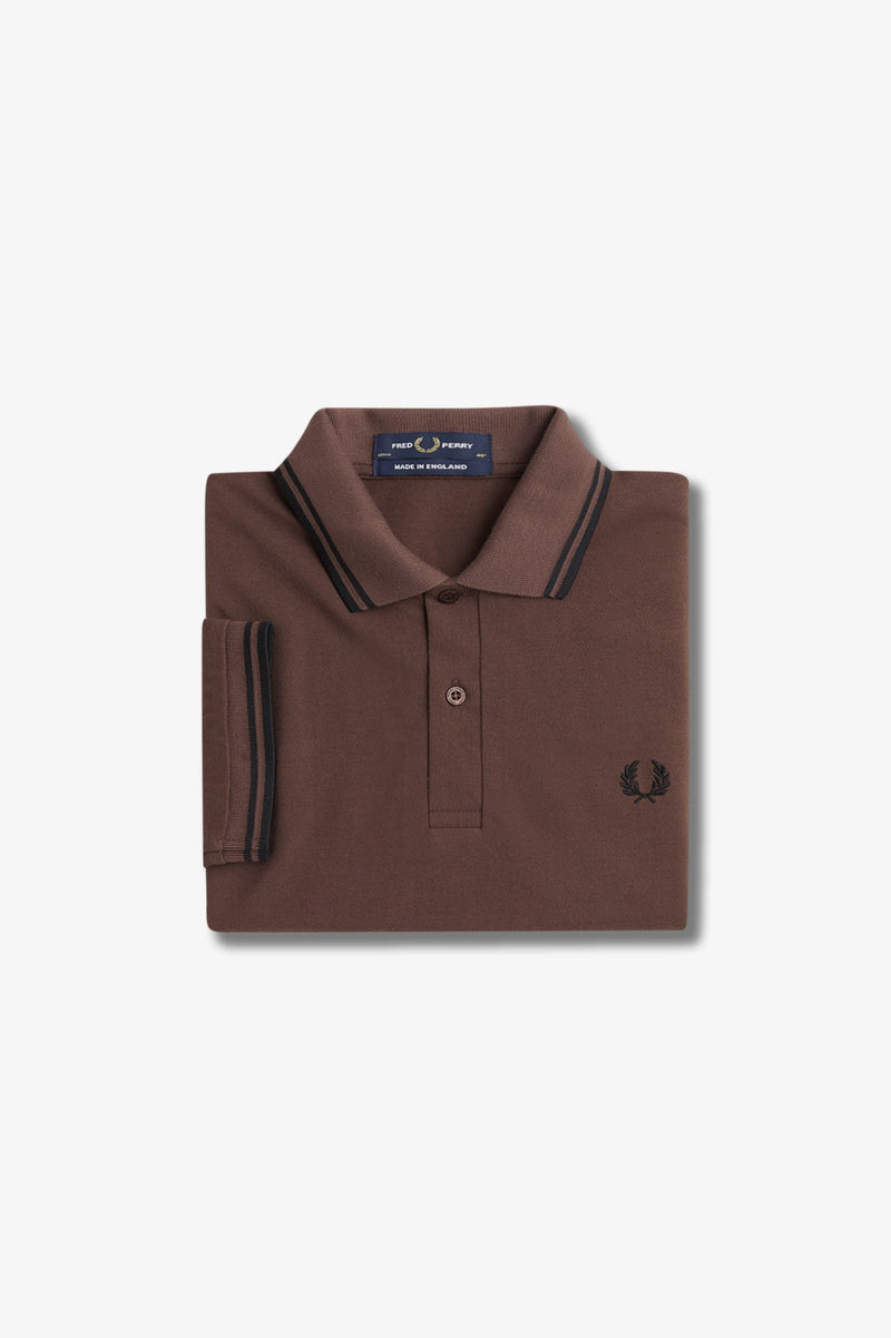 TWIN TIPPED FRED PERRY SHIRT