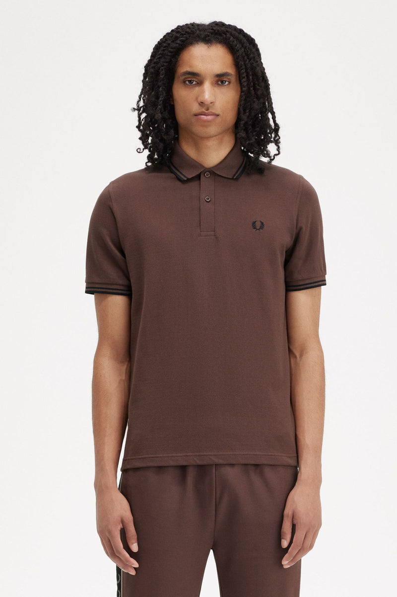 TWIN TIPPED FRED PERRY SHIRT