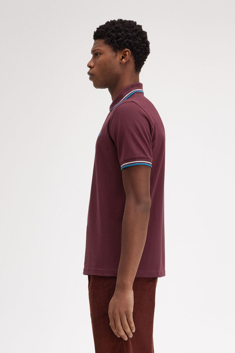 TWIN TIPPED FRED PERRY SHIRT