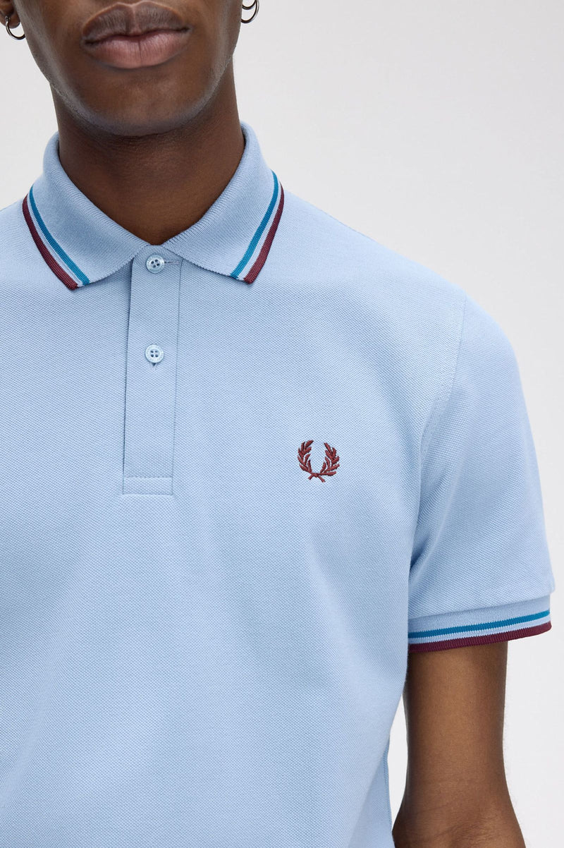 TWIN TIPPED FRED PERRY SHIRT