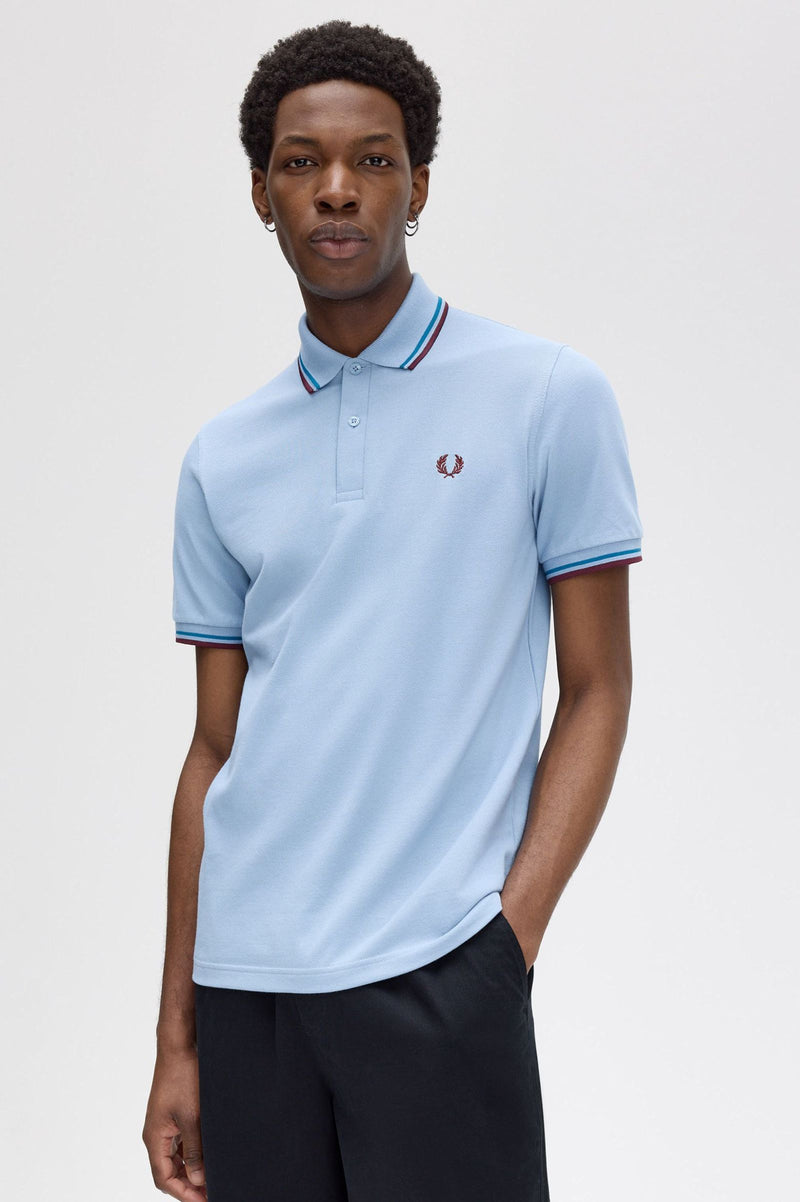 TWIN TIPPED FRED PERRY SHIRT