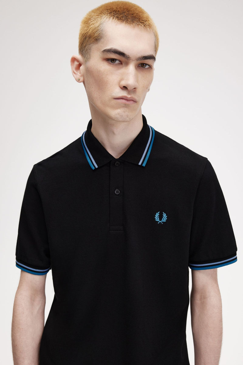 TWIN TIPPED FRED PERRY SHIRT