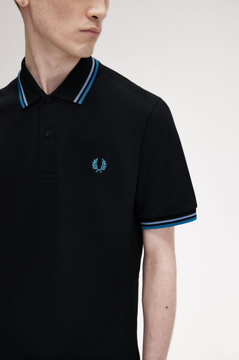 TWIN TIPPED FRED PERRY SHIRT