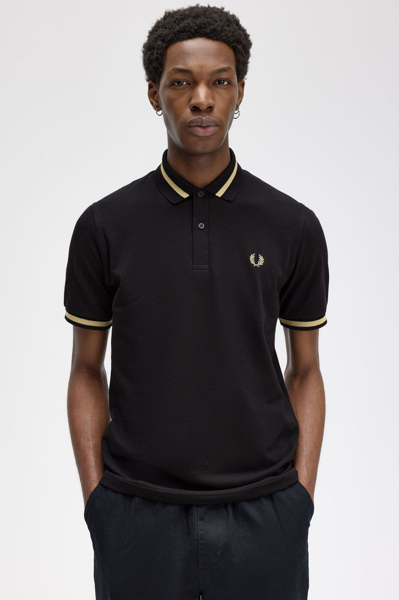 SINGLE TIPPED FRED PERRY SHIRT