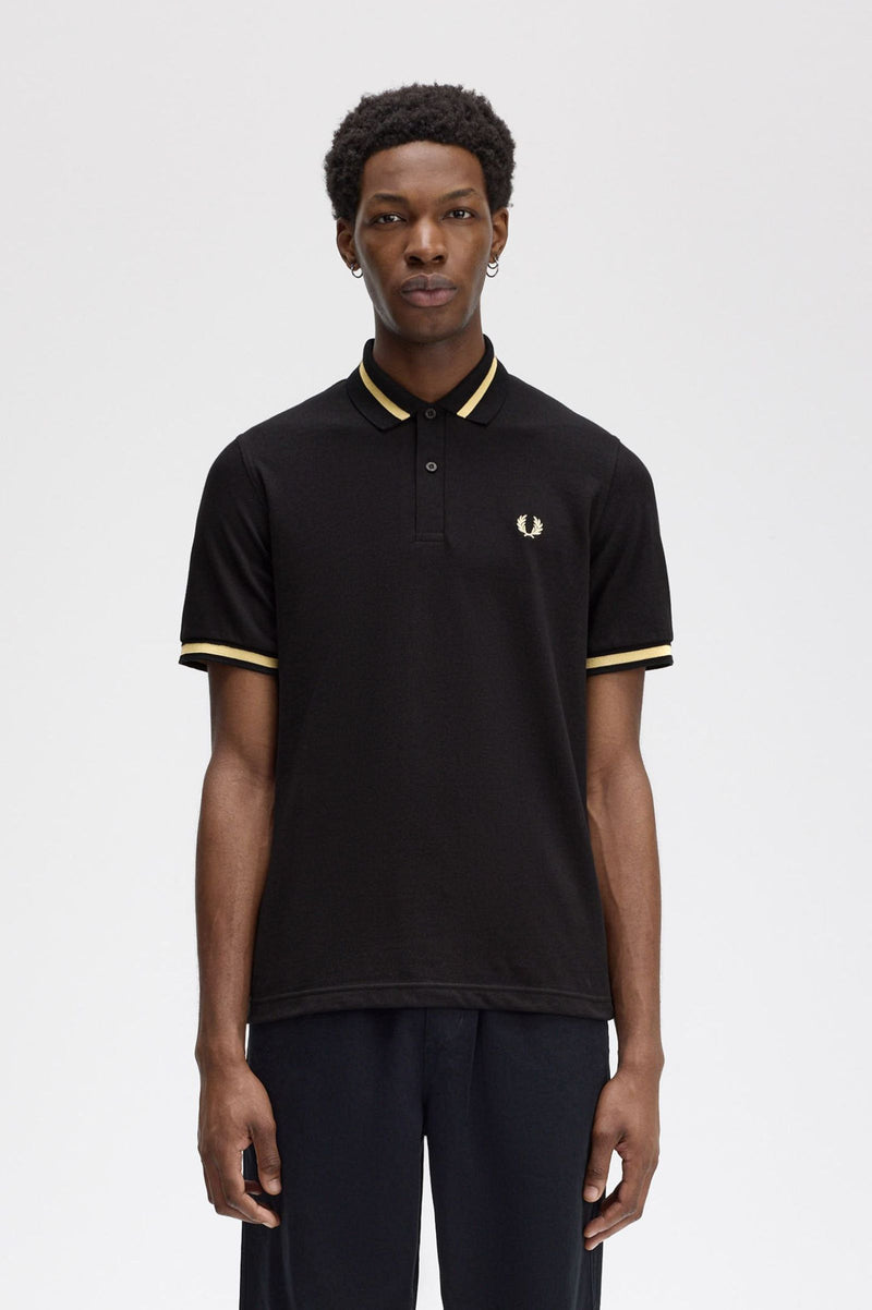 SINGLE TIPPED FRED PERRY SHIRT