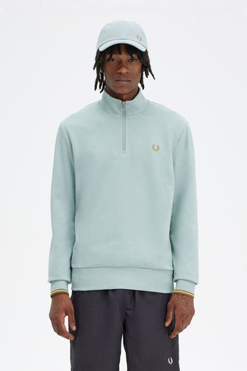 HALF ZIP SWEATSHIRT