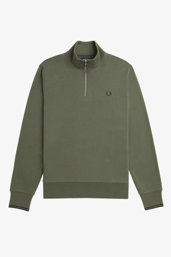 HALF ZIP SWEATSHIRT