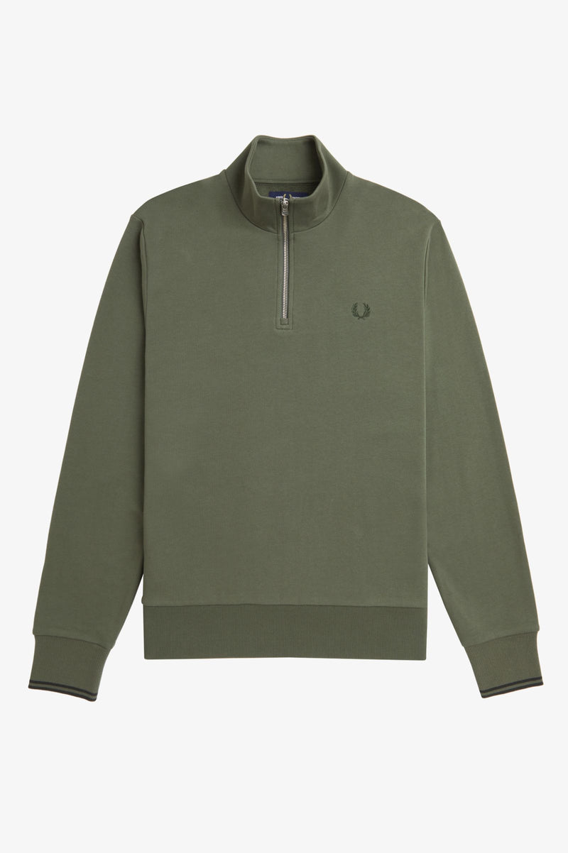 HALF ZIP SWEATSHIRT