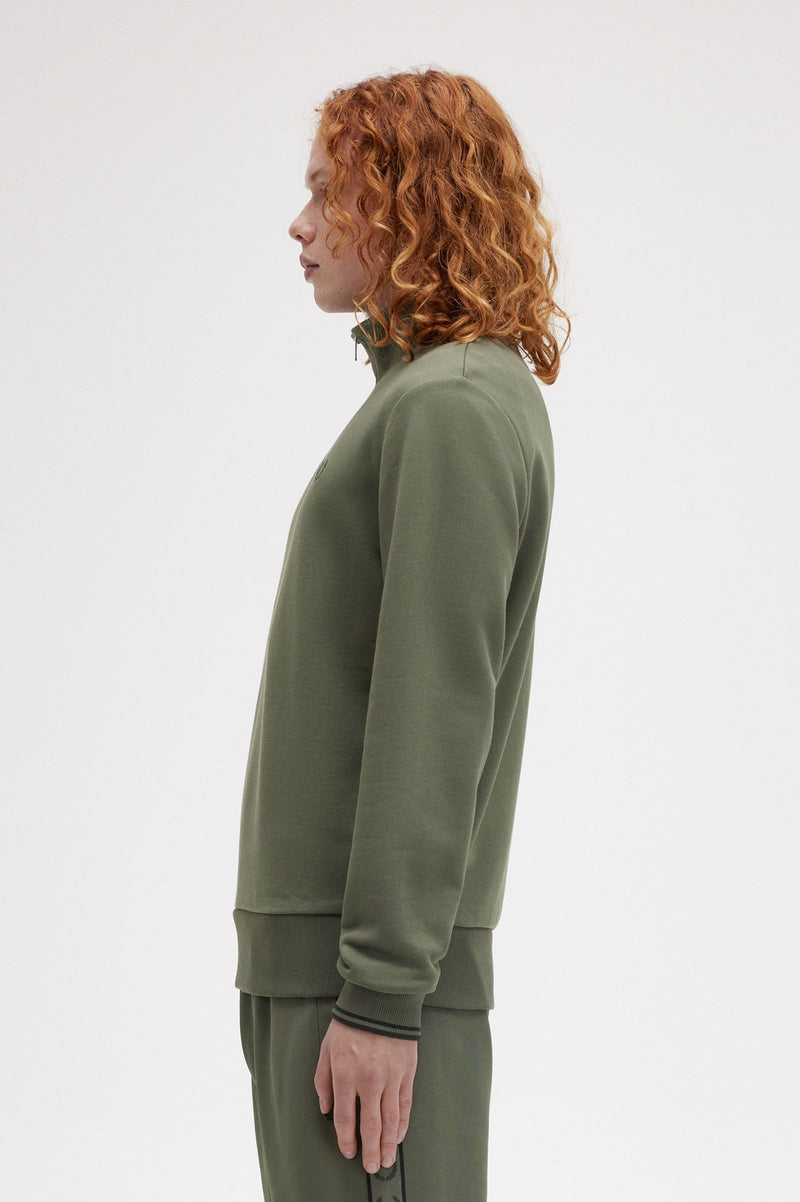 HALF ZIP SWEATSHIRT