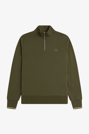 HALF ZIP SWEATSHIRT