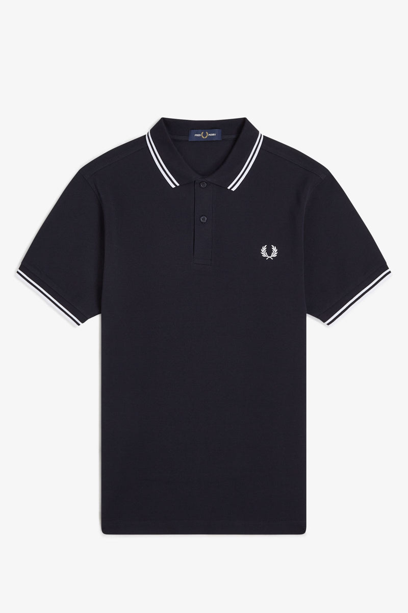 TWIN TIPPED FRED PERRY SHIRT