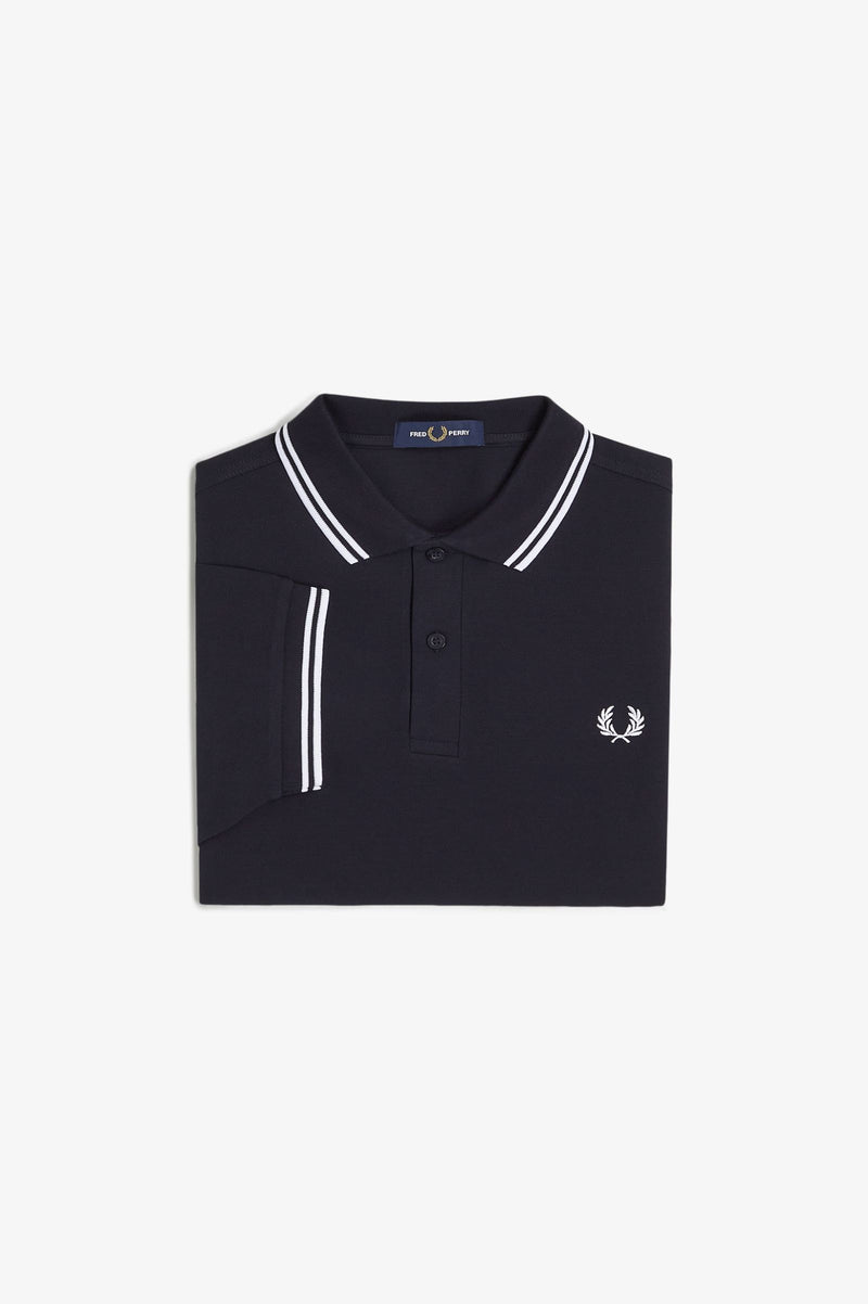 TWIN TIPPED FRED PERRY SHIRT 707