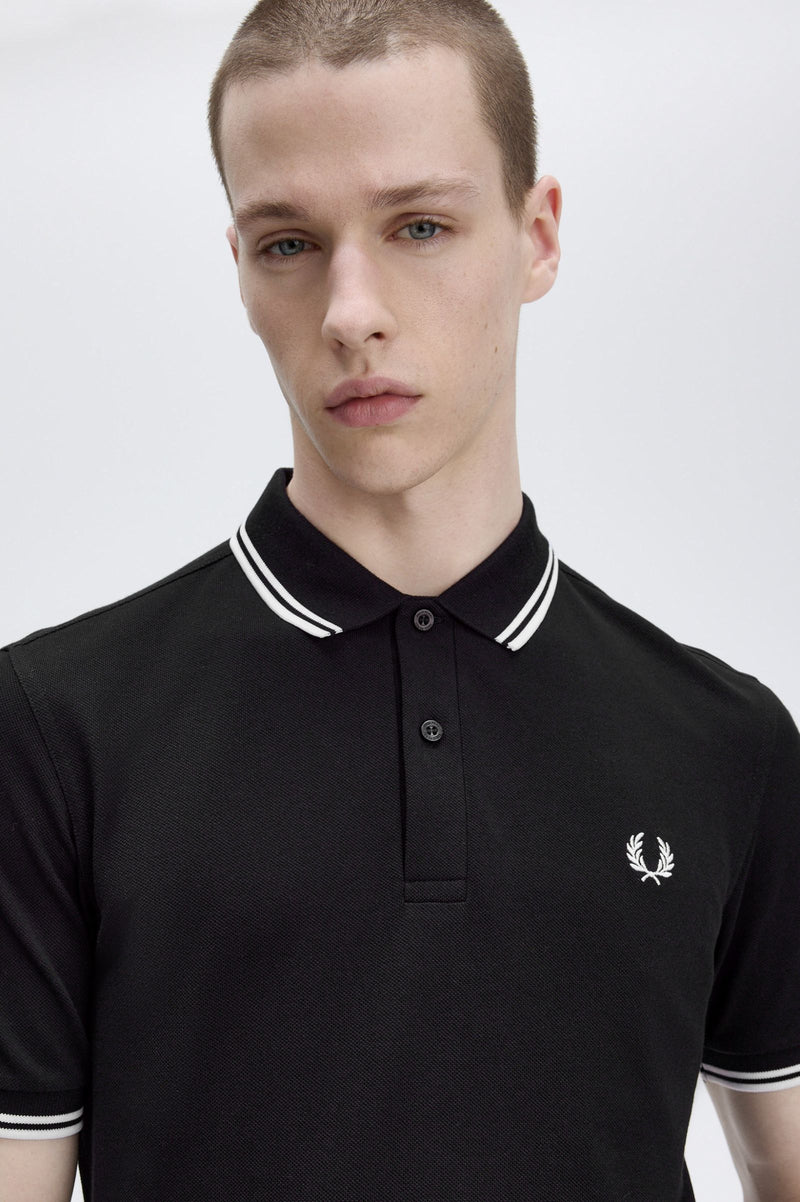 TWIN TIPPED FRED PERRY SHIRT