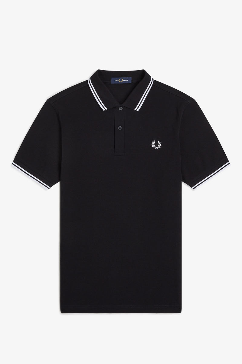 TWIN TIPPED FRED PERRY SHIRT