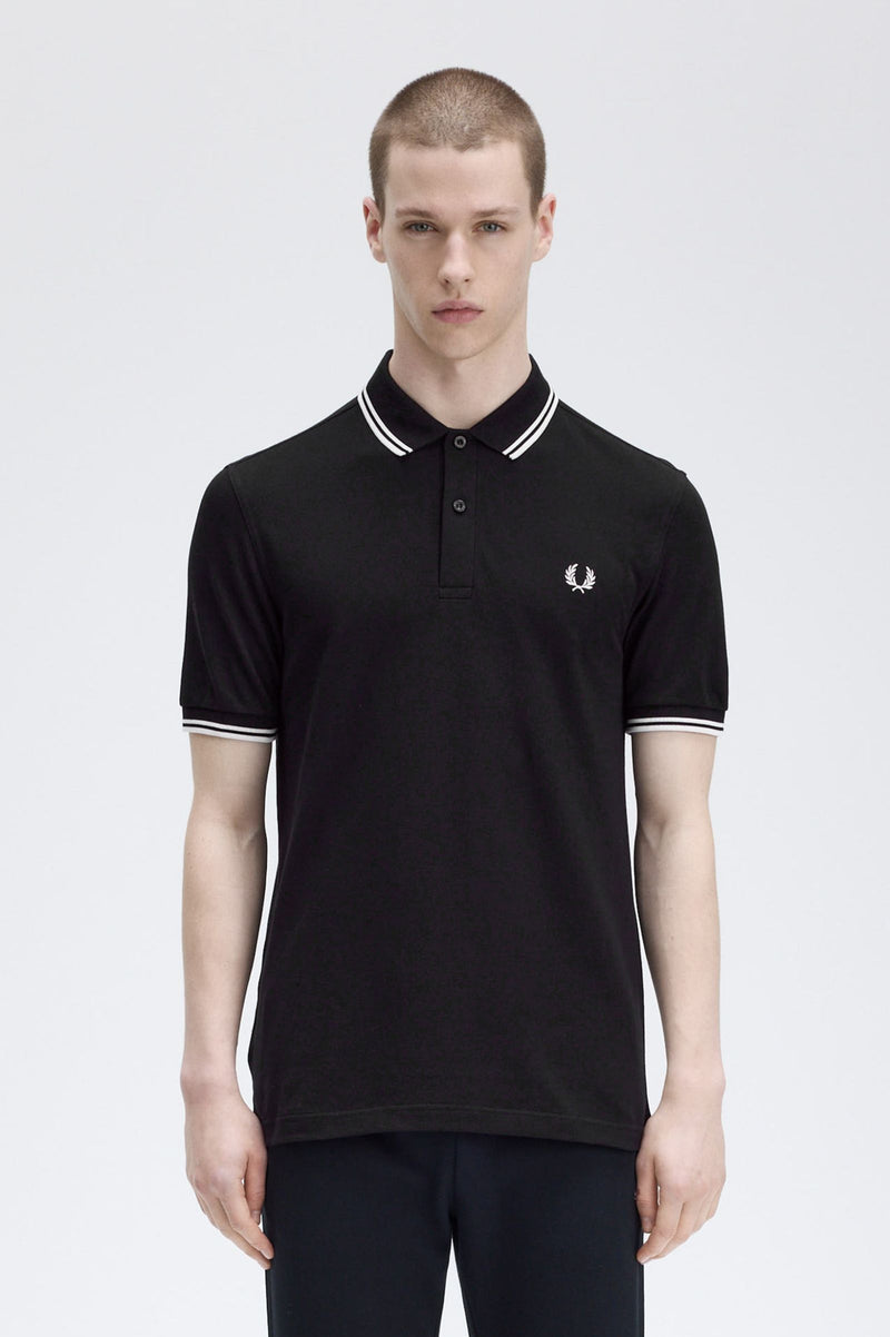 TWIN TIPPED FRED PERRY SHIRT