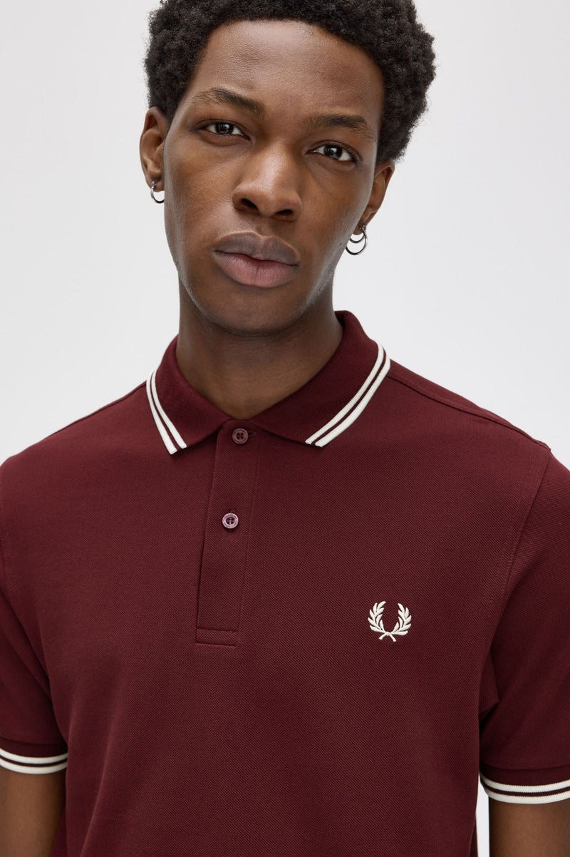 TWIN TIPPED FRED PERRY SHIRT