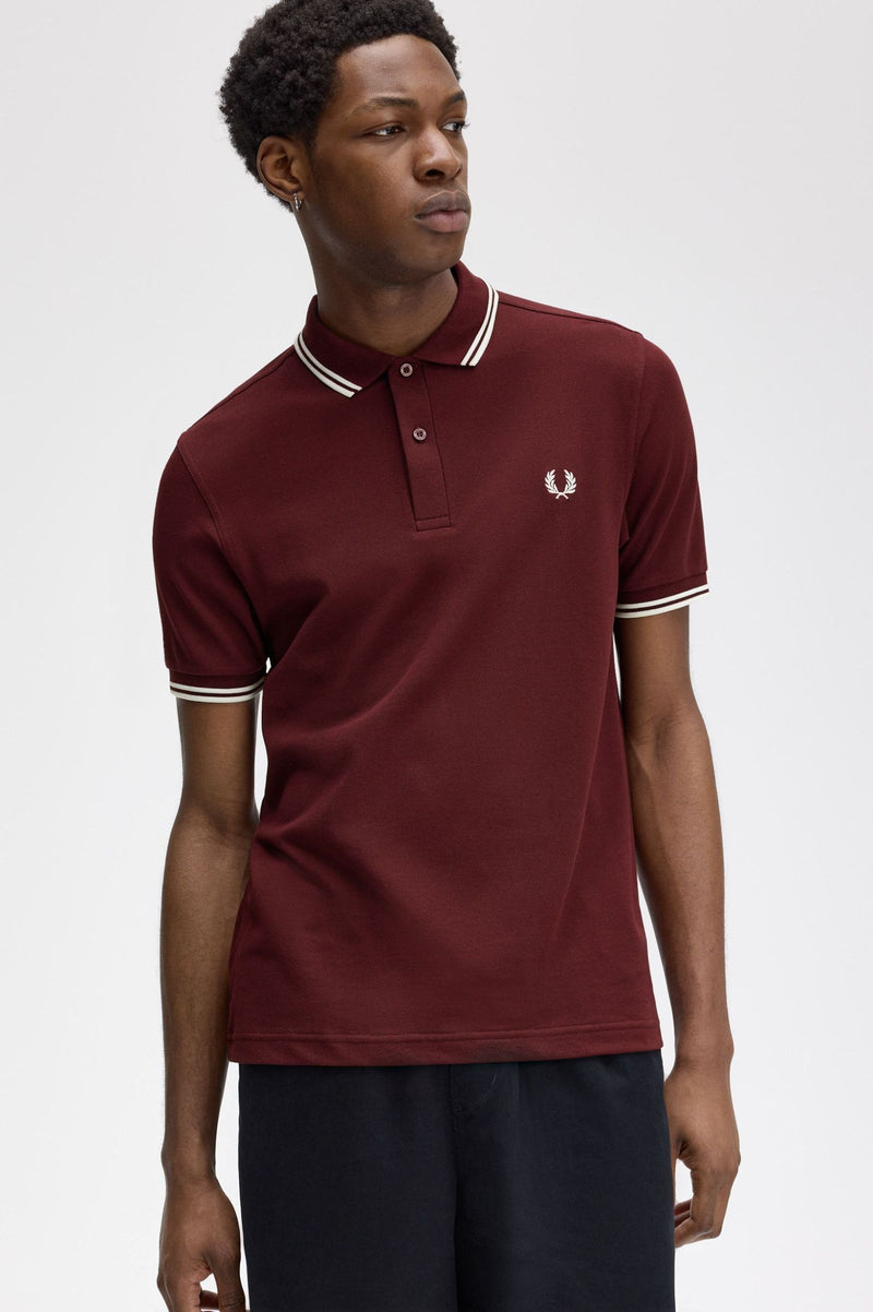 TWIN TIPPED FRED PERRY SHIRT