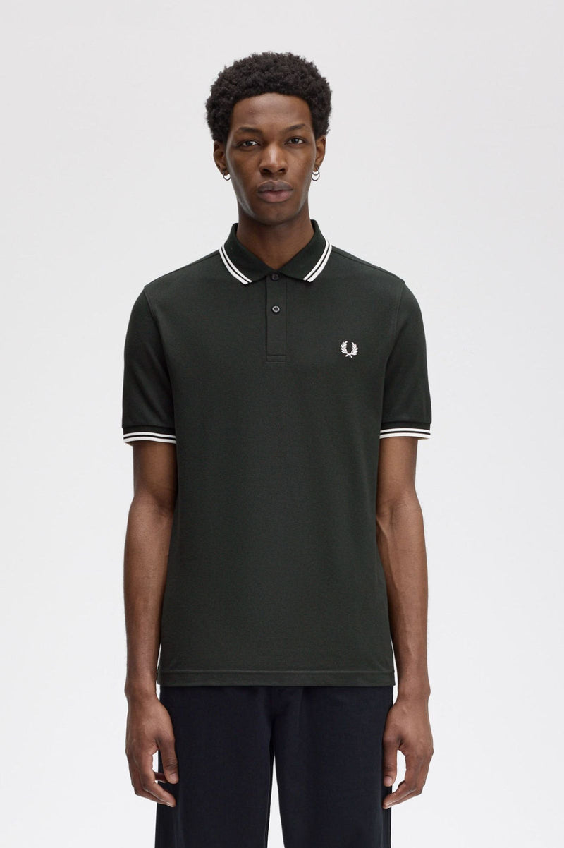 TWIN TIPPED FRED PERRY SHIRT