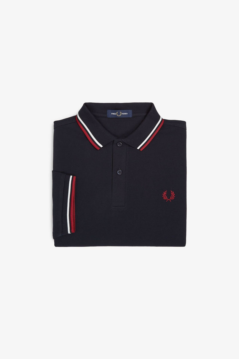 TWIN TIPPED FRED PERRY SHIRT