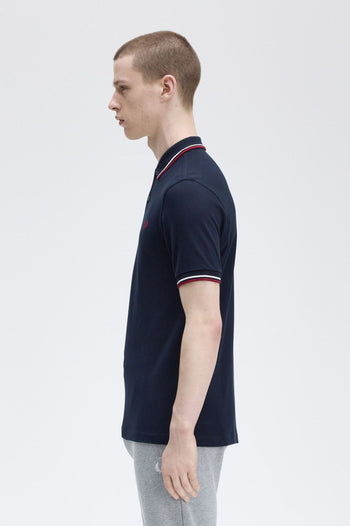 TWIN TIPPED FRED PERRY SHIRT