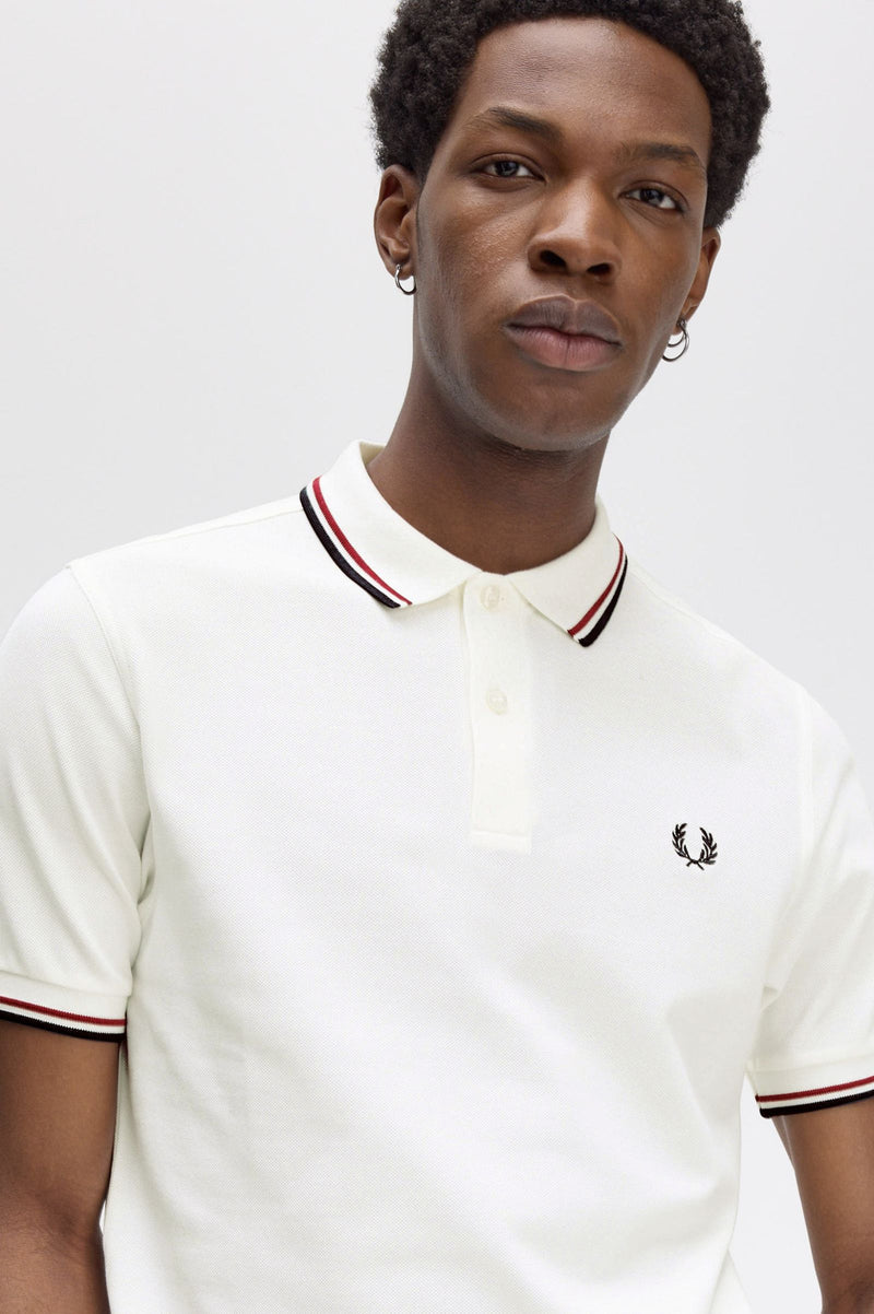 TWIN TIPPED FRED PERRY SHIRT