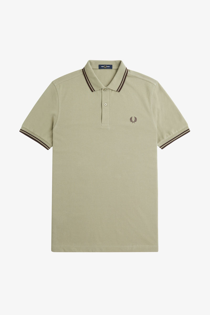 TWIN TIPPED FRED PERRY SHIRT