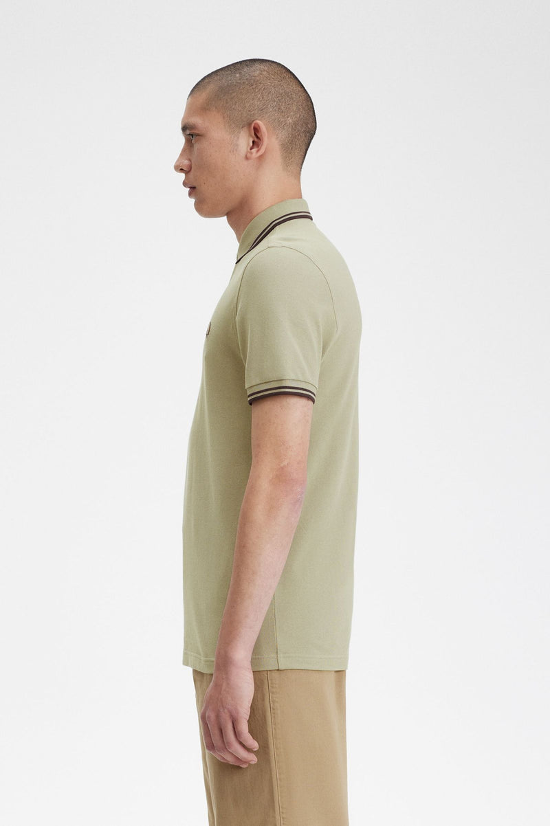 TWIN TIPPED FRED PERRY SHIRT