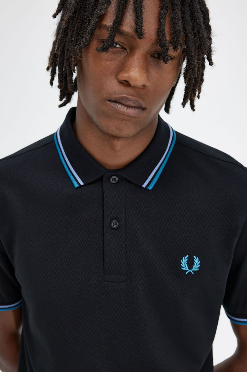 TWIN TIPPED FRED PERRY SHIRT