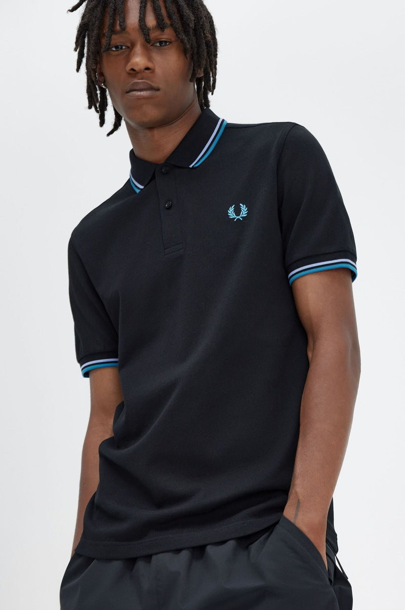 TWIN TIPPED FRED PERRY SHIRT