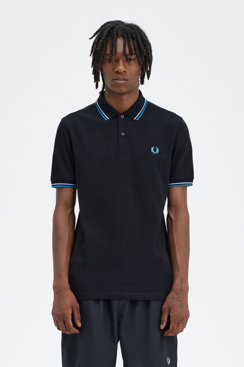 TWIN TIPPED FRED PERRY SHIRT