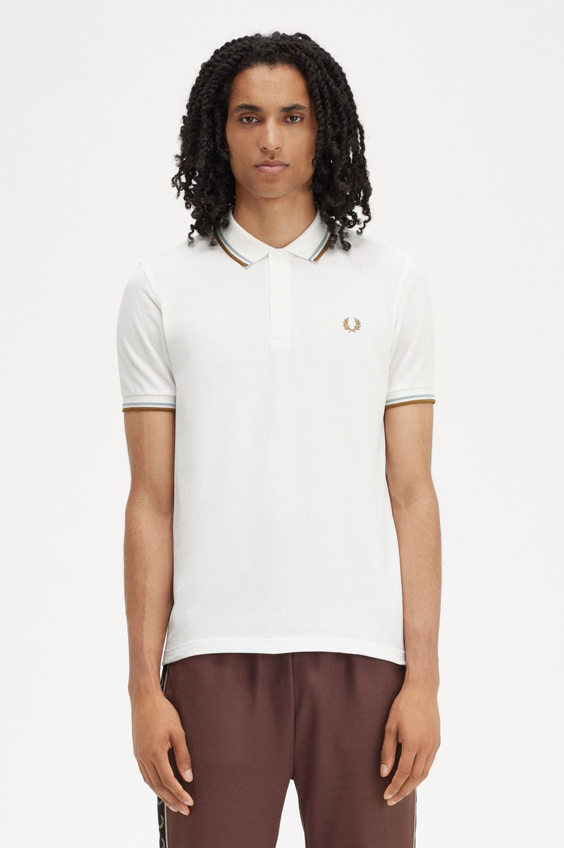 TWIN TIPPED FRED PERRY SHIRT