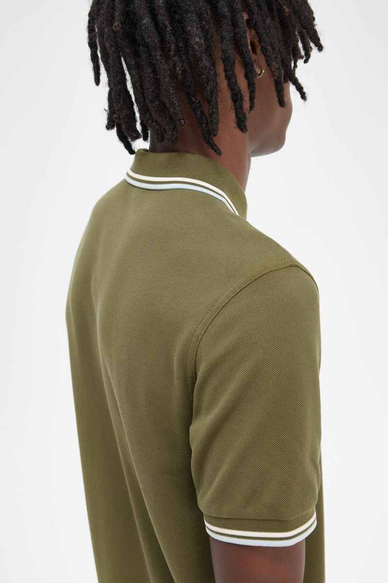 TWIN TIPPED FRED PERRY SHIRT