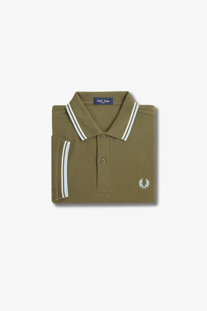 TWIN TIPPED FRED PERRY SHIRT