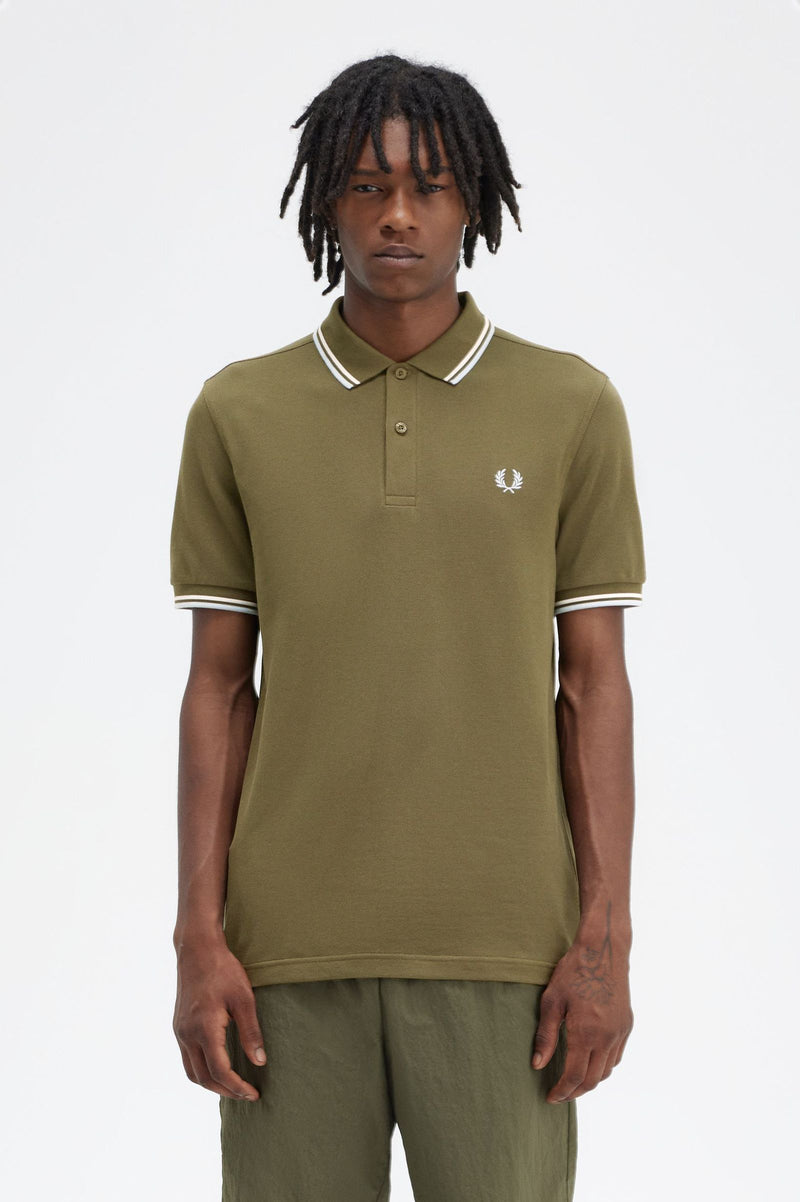 TWIN TIPPED FRED PERRY SHIRT