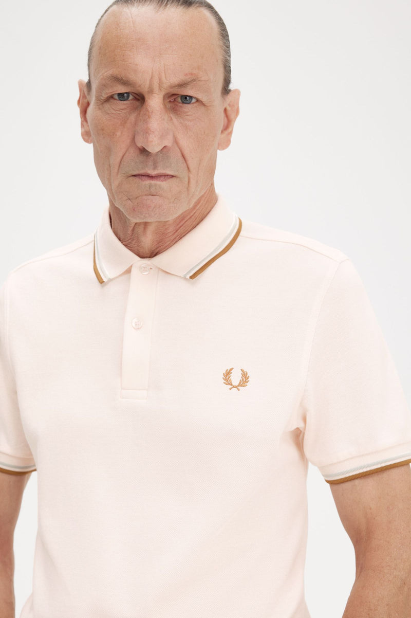 TWIN TIPPED FRED PERRY SHIRT