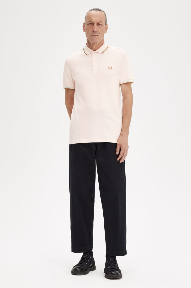 TWIN TIPPED FRED PERRY SHIRT