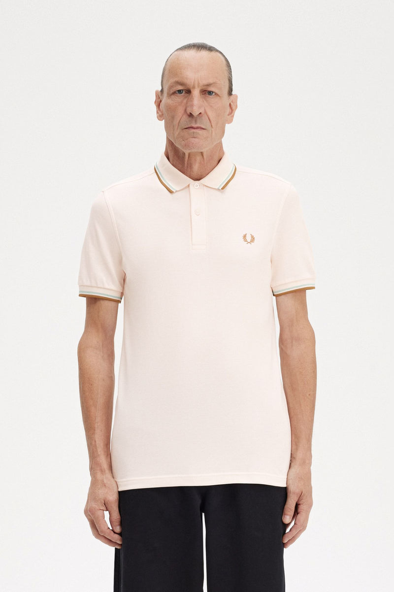 TWIN TIPPED FRED PERRY SHIRT