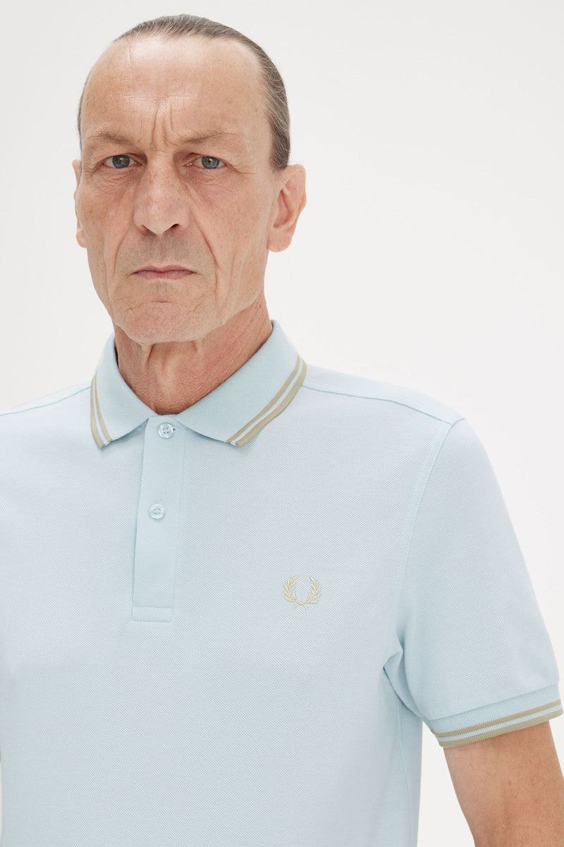 TWIN TIPPED FRED PERRY SHIRT