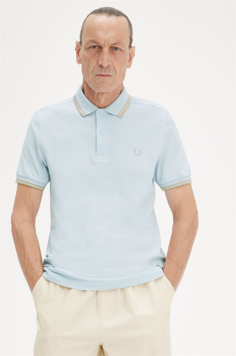 TWIN TIPPED FRED PERRY SHIRT