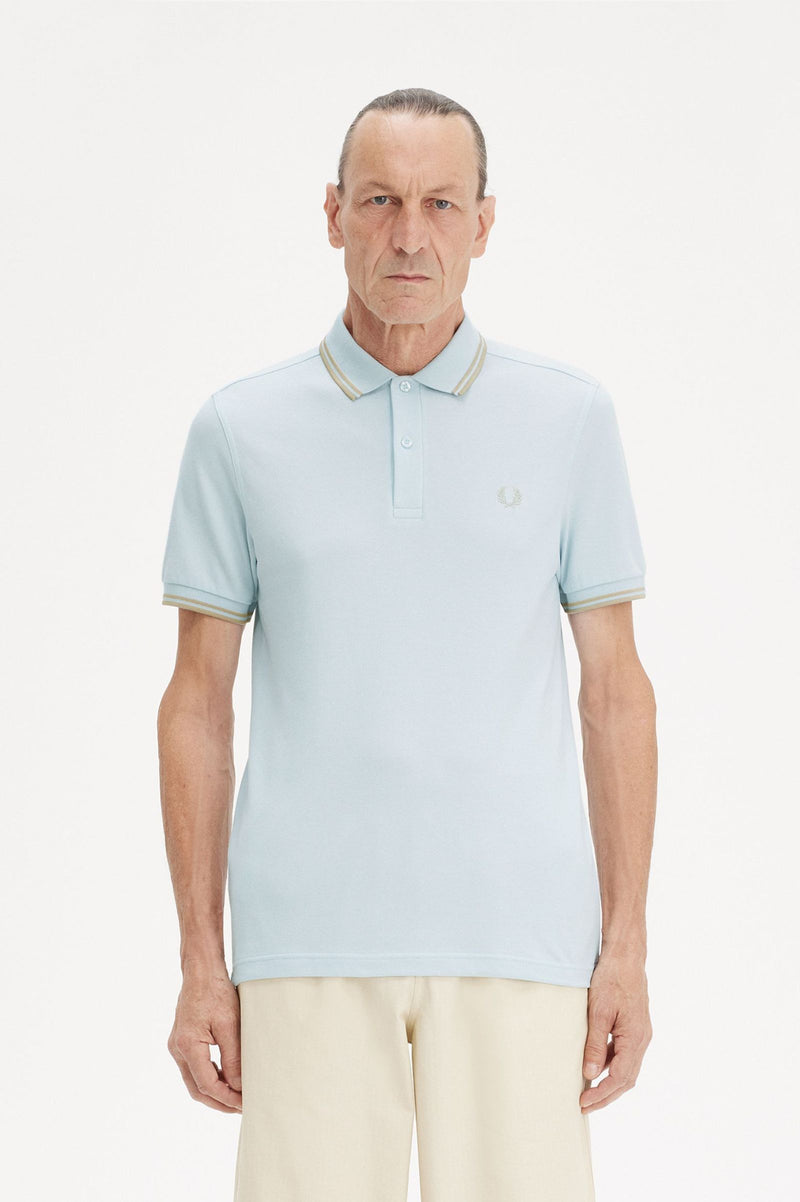 TWIN TIPPED FRED PERRY SHIRT