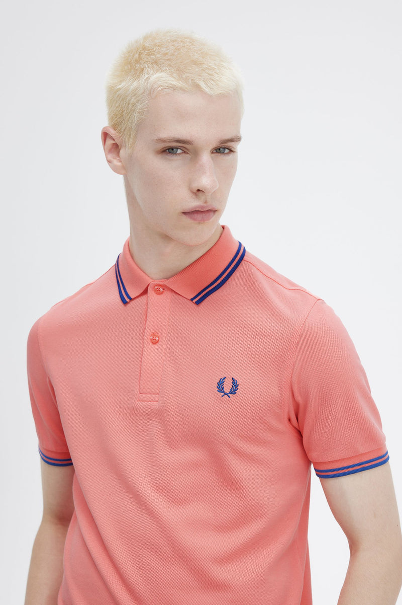 TWIN TIPPED FRED PERRY SHIRT