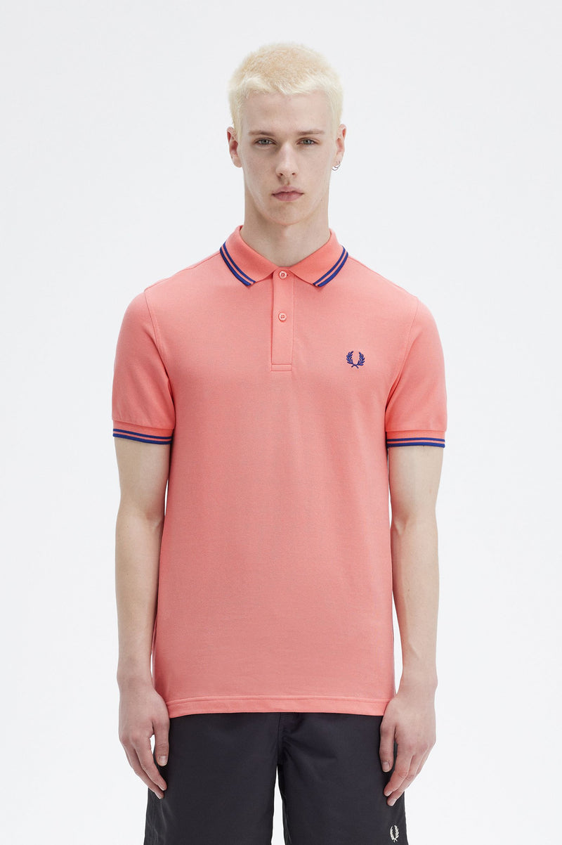 TWIN TIPPED FRED PERRY SHIRT