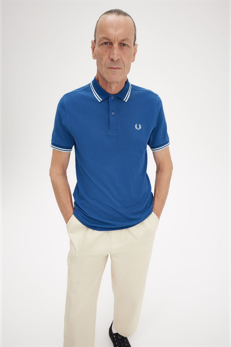 TWIN TIPPED FRED PERRY SHIRT